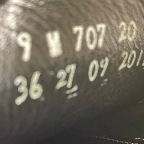 Men’s MSM handmade premium black leather slip on penny loafers overstitched sz 9 - Picture 9 of 10